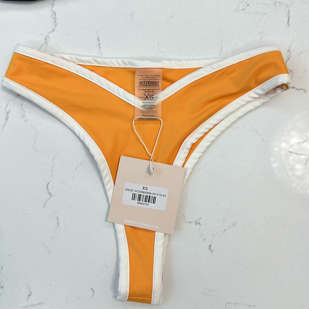 High waist swim bottoms